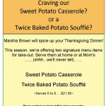Marsha’s Signature Sides Spice Up Thanksgiving Feasts