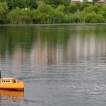 Replica of John Fitch Steamboat Set Sail in Warminster
