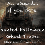 All aboard if your dare! The New Hope Railroad Halloween Ghost Train