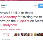 Pink to Perform at Academy Awards