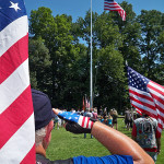 Last year's Memorial Day observation in Washington Crossing Historic Park.
