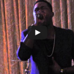 Matthew Schuler performs “Hallelujah” at the Bucks Happening List Red Carpet Bash