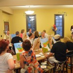 Paint & Sip Arrives in Bucks! Grand Opening of The Artist Cellar in Yardley