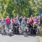 Starting line of DogFest Philly Walk 'n Roll 2015