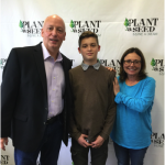 Pictured above is Chase at his renewal interview with PAS’s founders Gene and Michele Rice