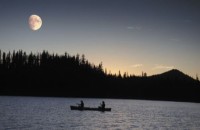Moonlight Canoeing
