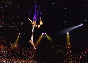 Pink Aerial Performance Pink Aerial Performance