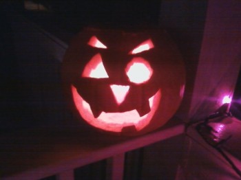 Heather Getz jackolantern bucks happening