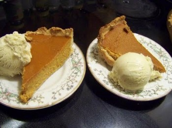 pumpkin pie ice cream
