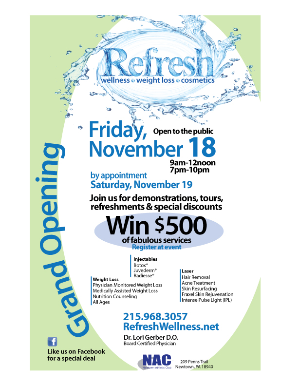 Refresh Wellness at Newtown Athletic Club