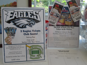 Silent Auction Prizes