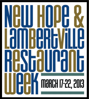 New Hope & Lambertville Restaurant Week
