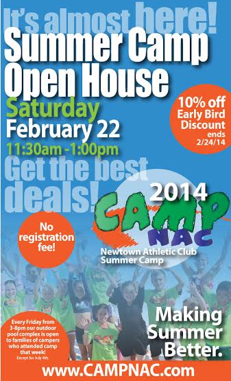 newtown camp open house