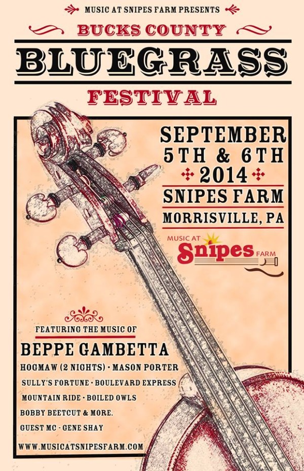 Bucks County Bluegrass Festival 2014