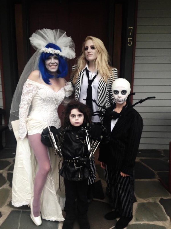 #5 Tim Burton Halloween- Corpse Bride, Beetlejuice, Edward Scissorhands and Jack the Pumpkin King