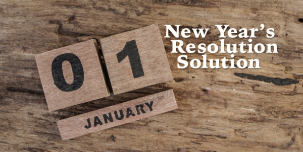 new years resolution solution