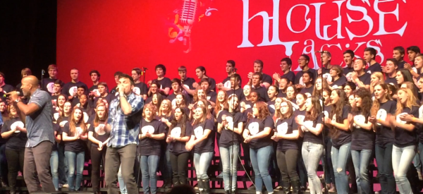 The House Jacks perform at A Cappella at the Rock