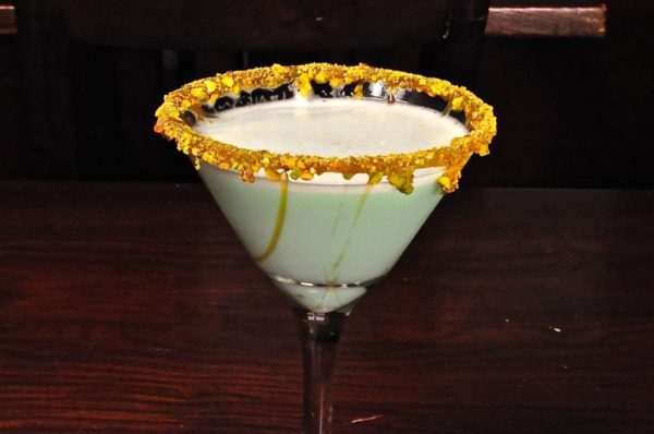 Pistachio Almond Martini