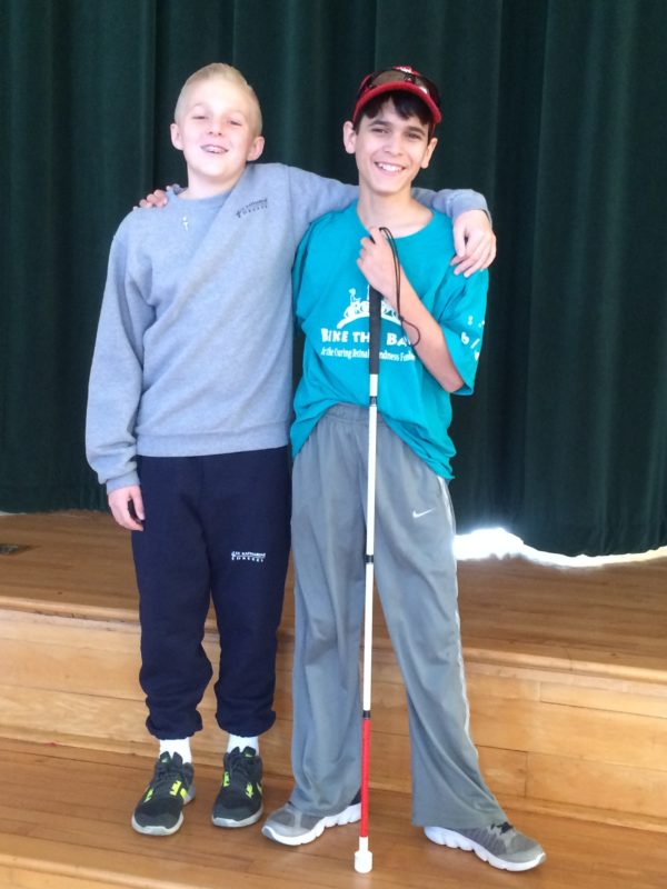 Best buddies are making a change, together. PHOTO: Nick Ferrante (left) and Mitchell Smedley (right)