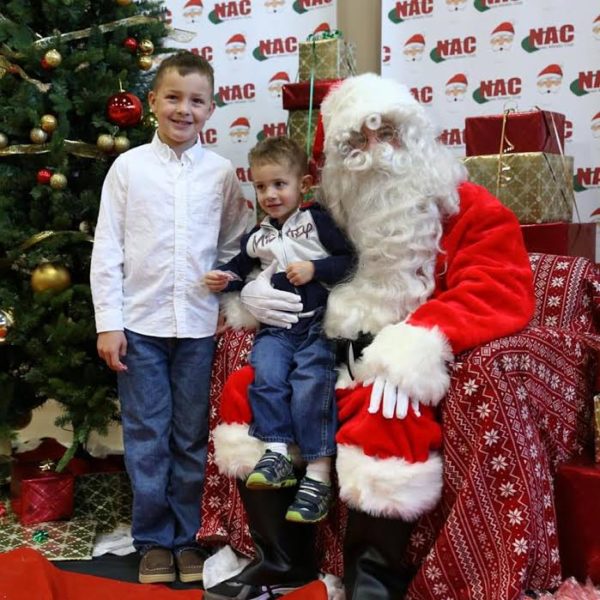 breakfast with santa at the nac
