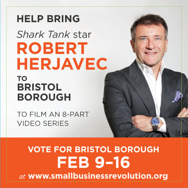 Help Bristol Borough Win a 500,000 Small Business Boost Bucks Happening