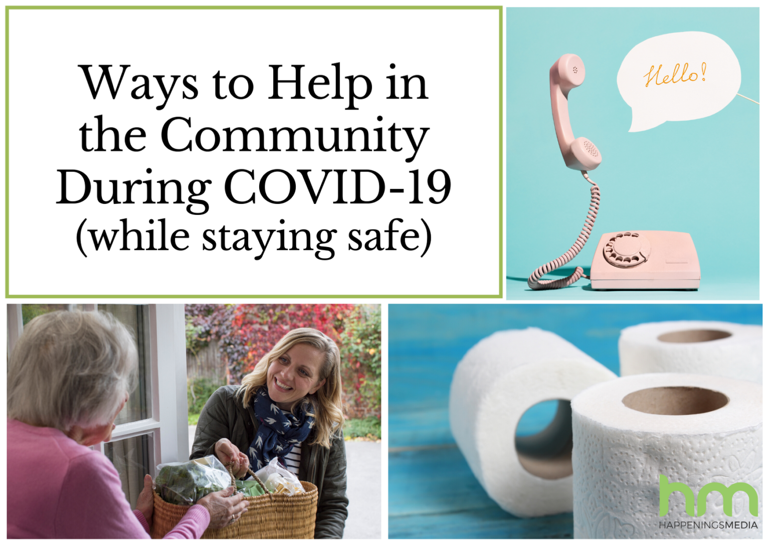 Ways to Help in the Community During COVID-19 (while staying safe ...