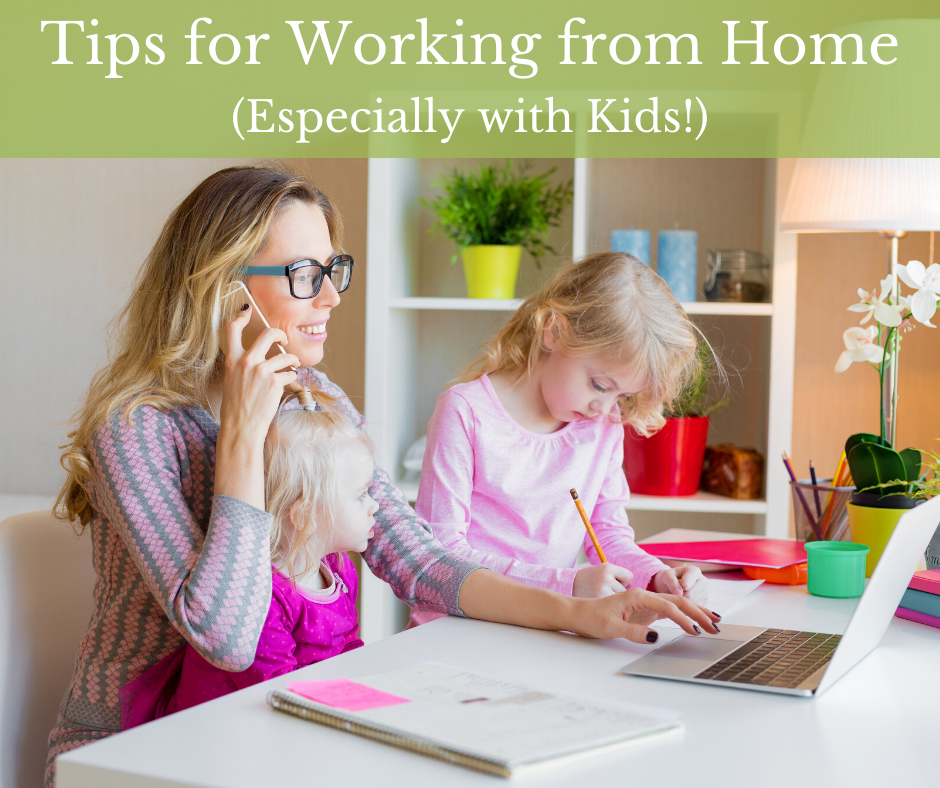 Tips for Working from Home (Especially with Kids!) | Bucks Happening