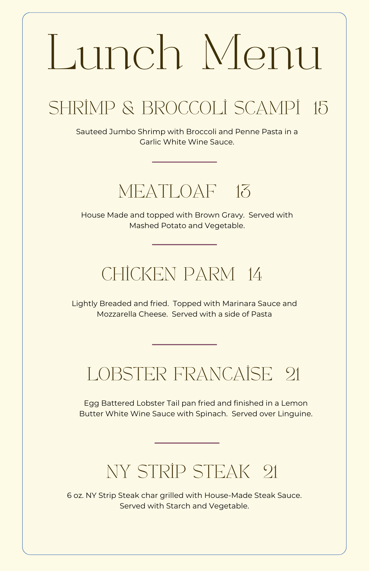 Blue and Cream Minimalist Brand Wedding Organization Menu (2)