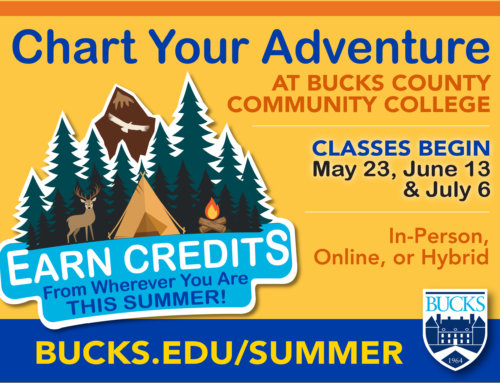 Chart Your Summer Adventure With Bucks County Community College