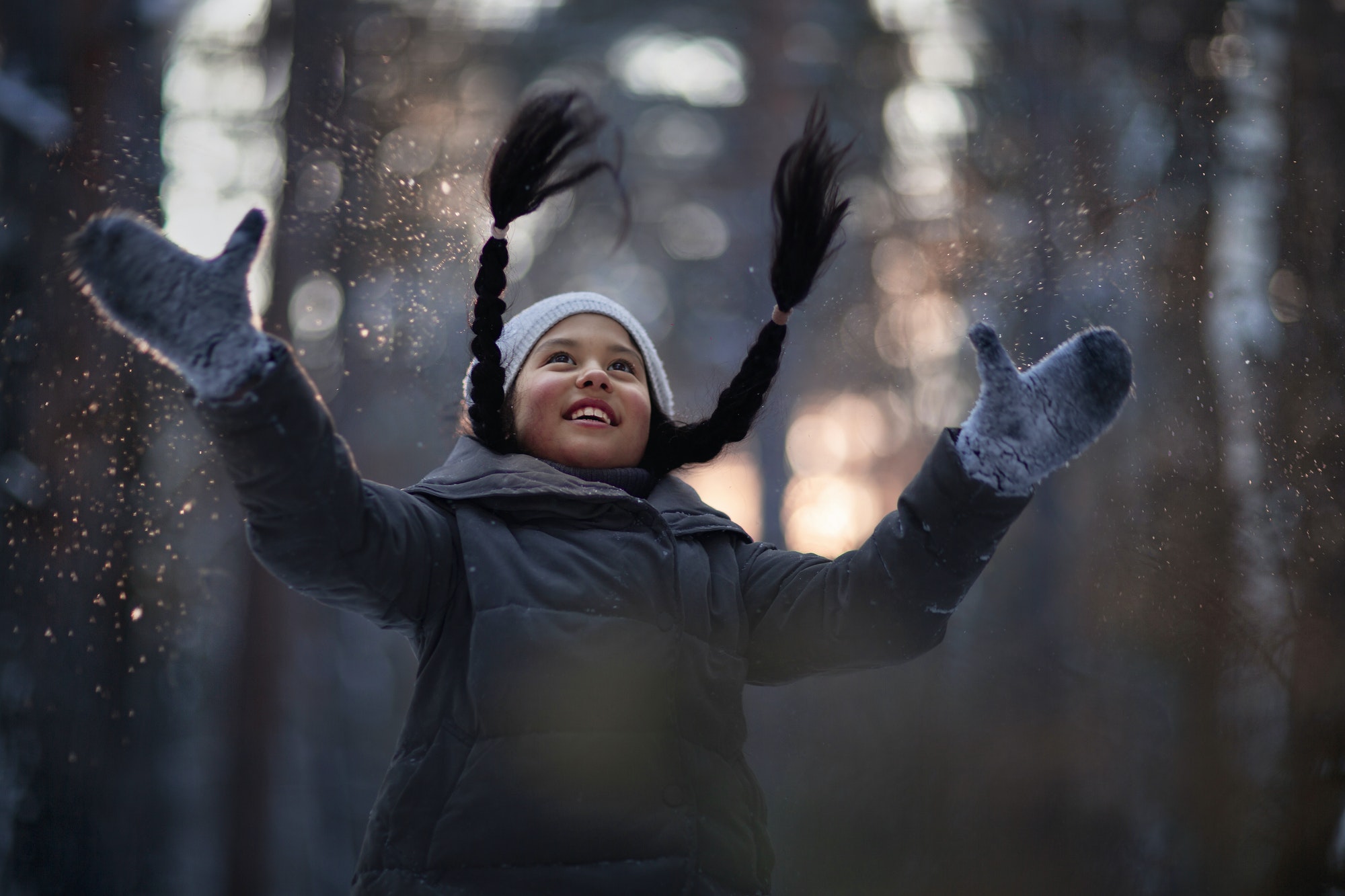 A joyful winter day A joyful winter day