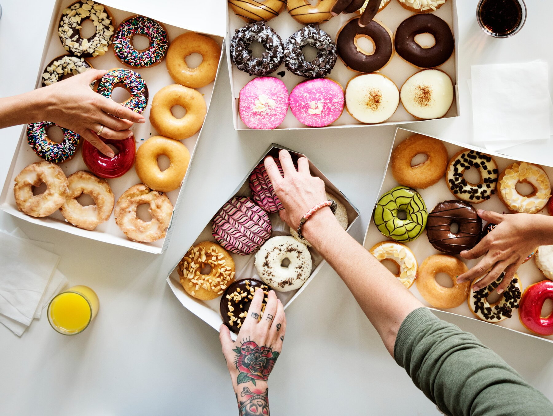 Donuts for dessert